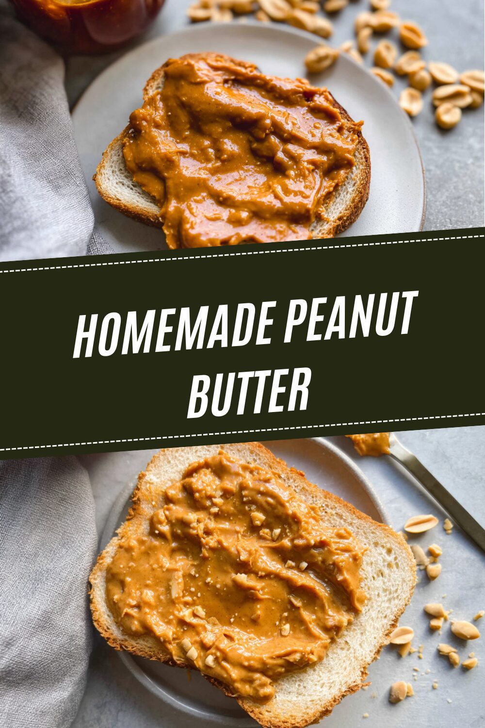 Homemade Peanut Butter