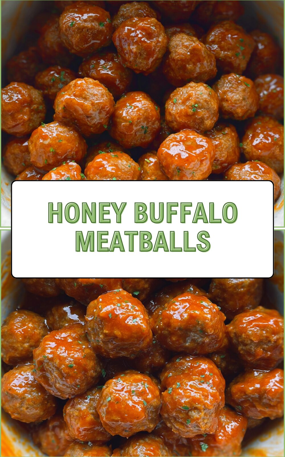 Honey Buffalo Meatballs