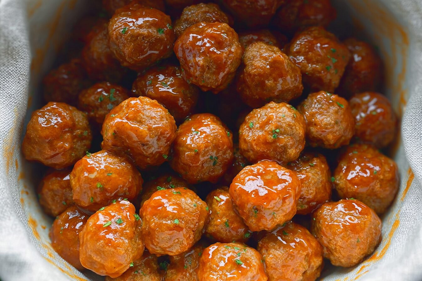 Honey Buffalo Meatballs