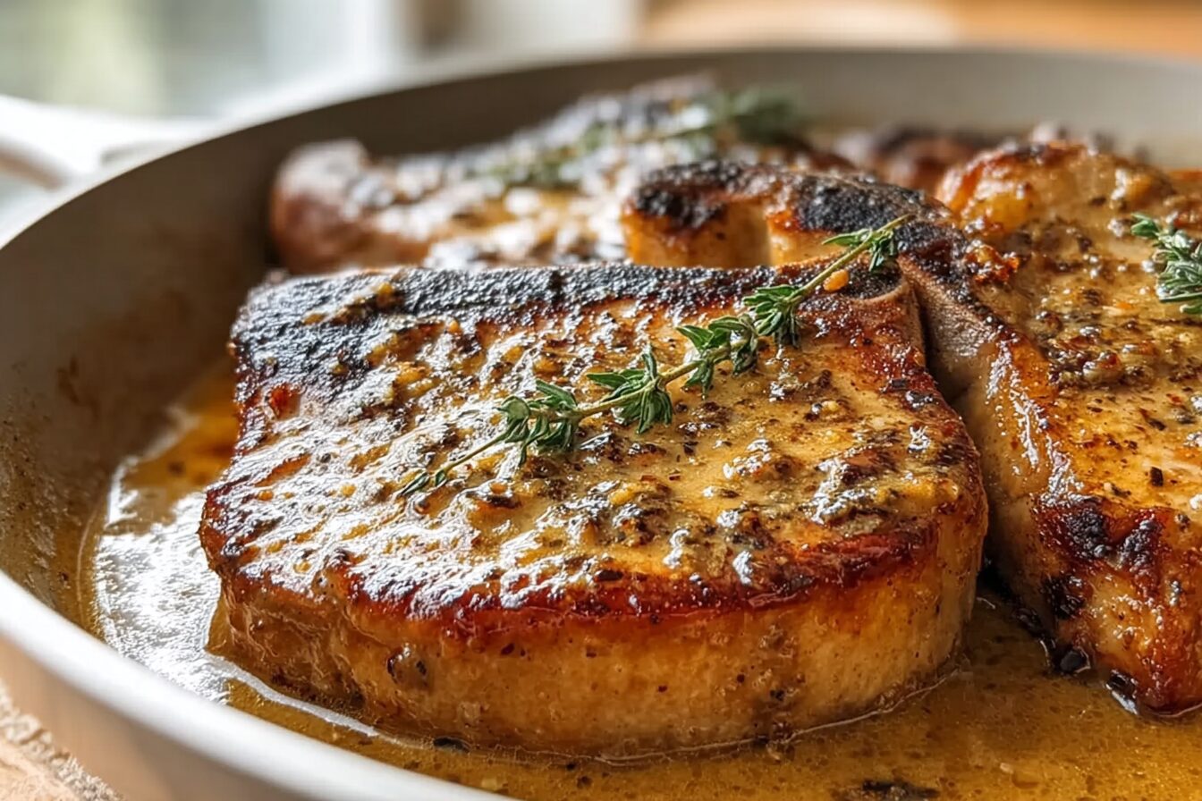 Honey Mustard Pork Chops