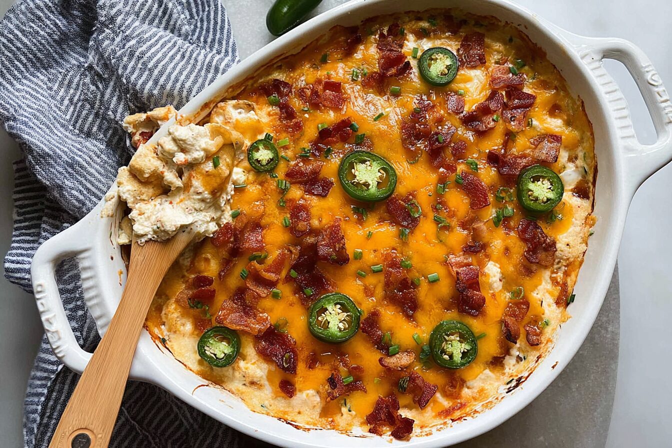 Jalapeno Popper Casserole