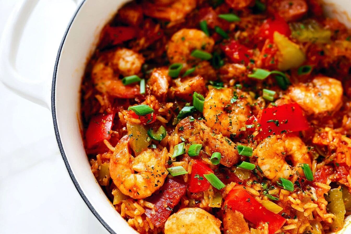 Jambalaya Recipe With Authentic Louisiana Flavors One Pan