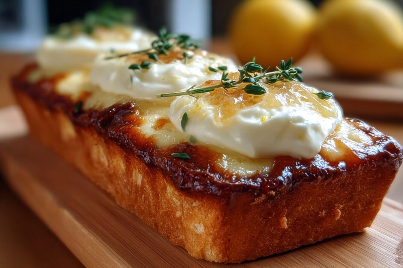 Lemon Cream Cheese Bread