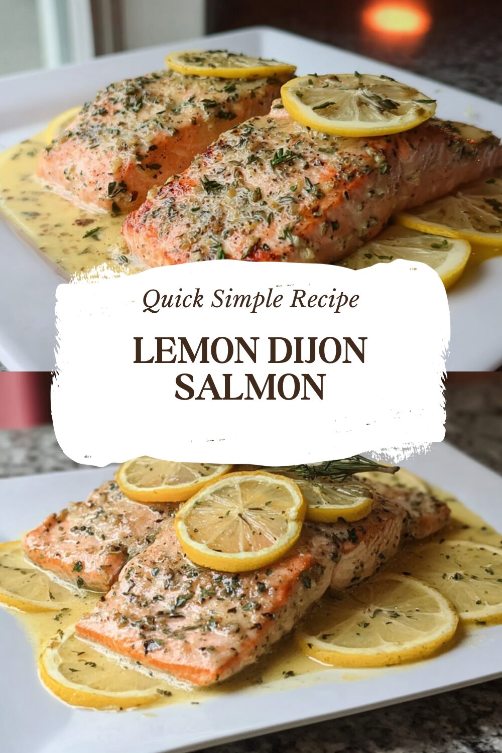Lemon Dijon Salmon