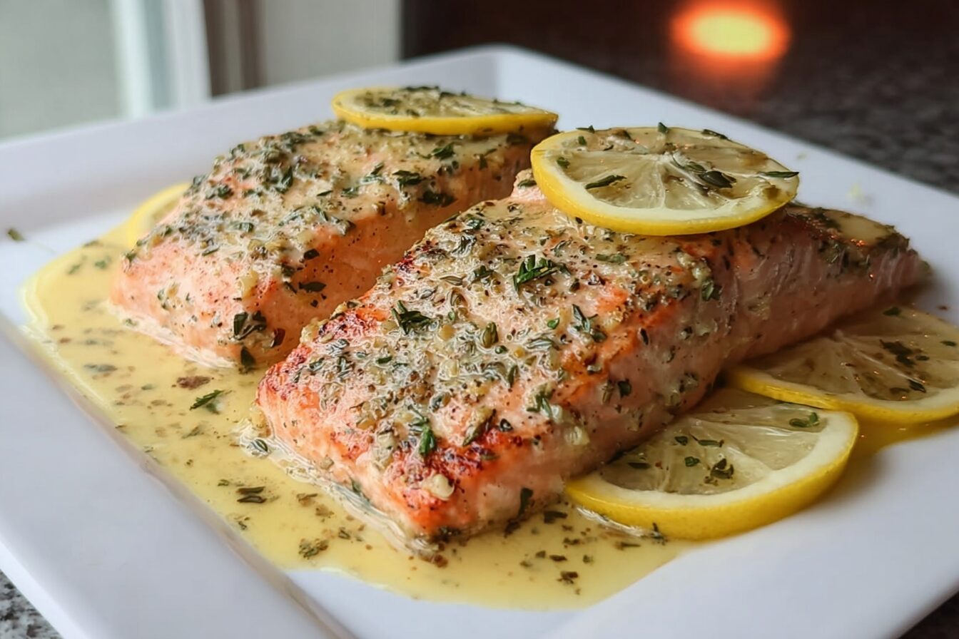 Lemon Dijon Salmon