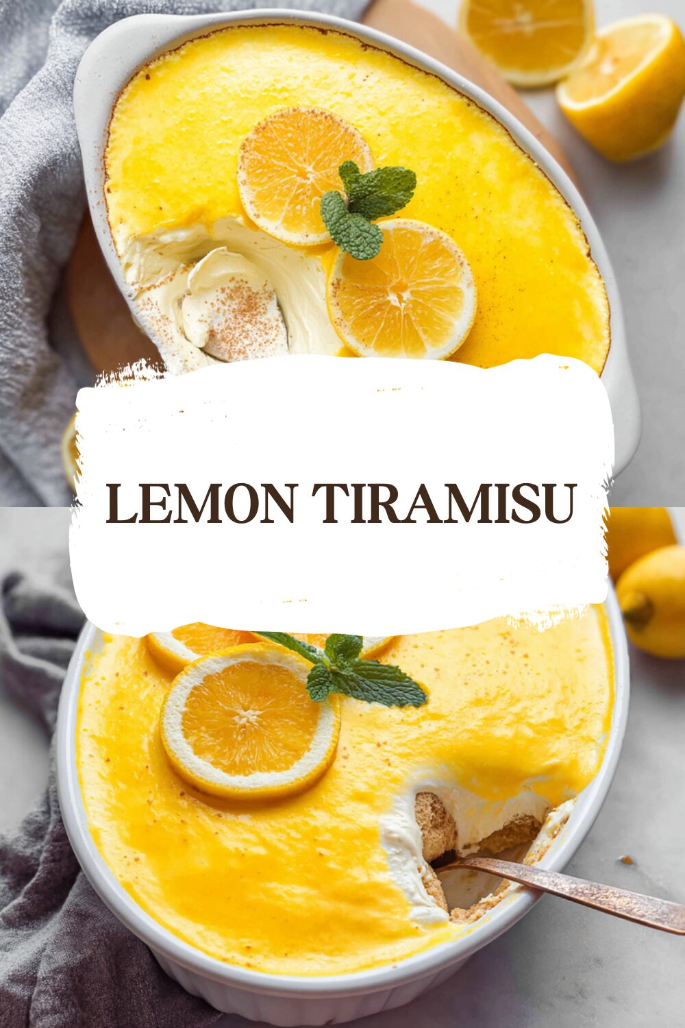 Lemon Tiramisu
