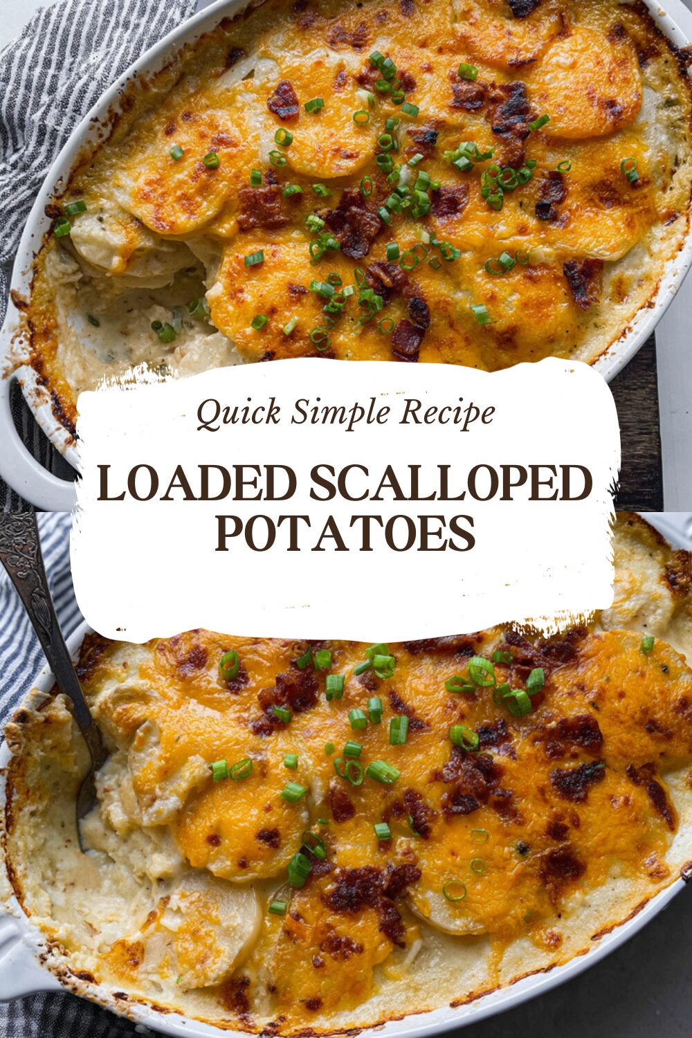 Loaded Scalloped Potatoes