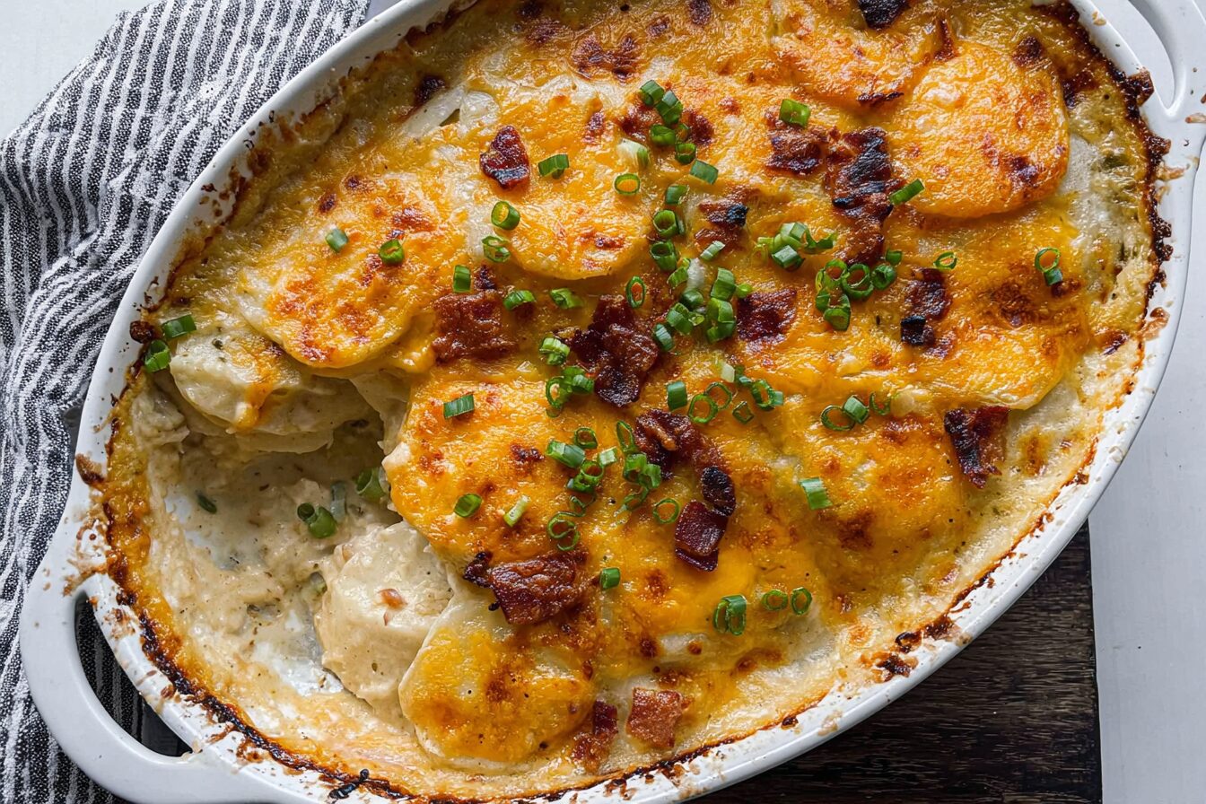 Loaded Scalloped Potatoes