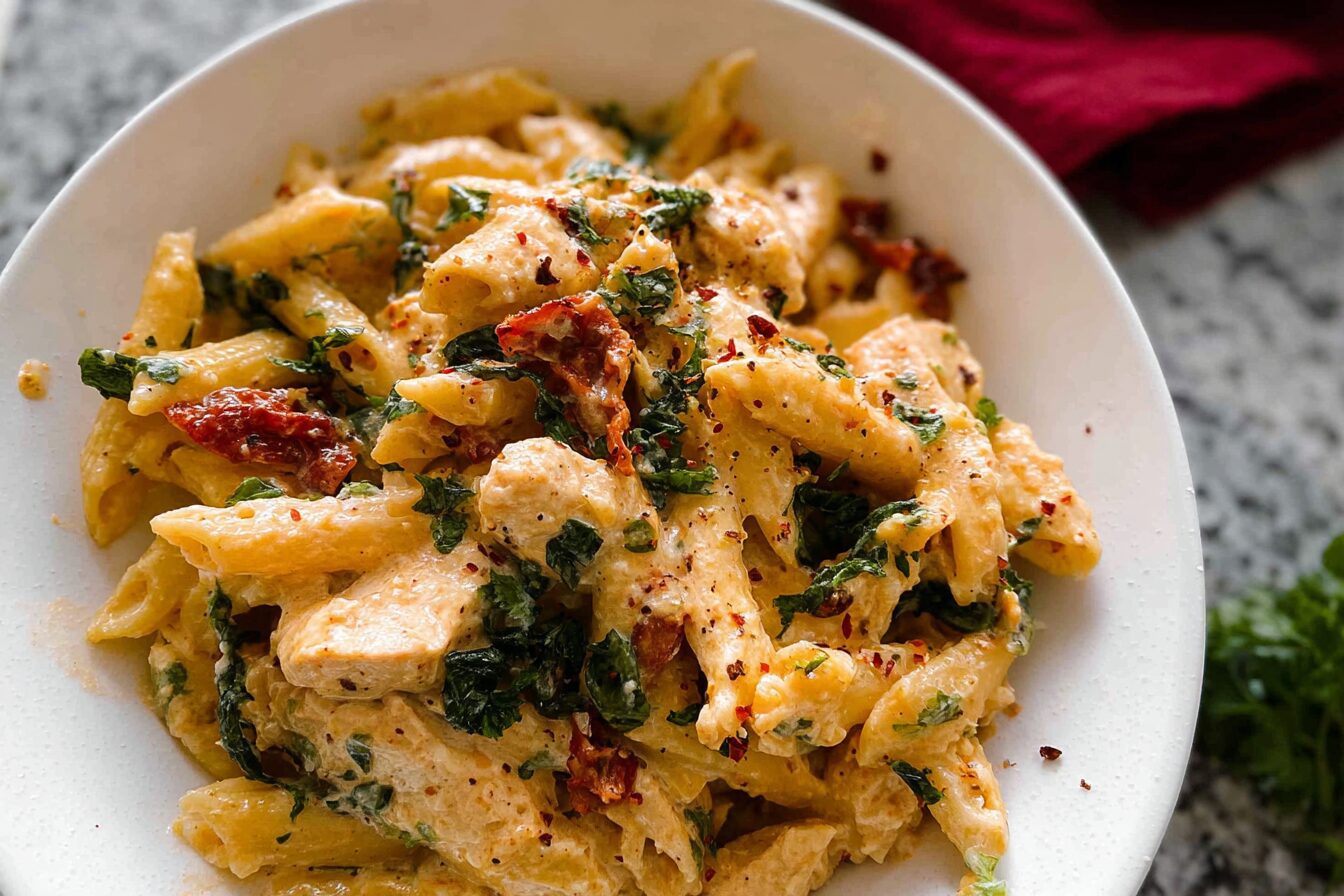 Marry Me Chicken Pasta