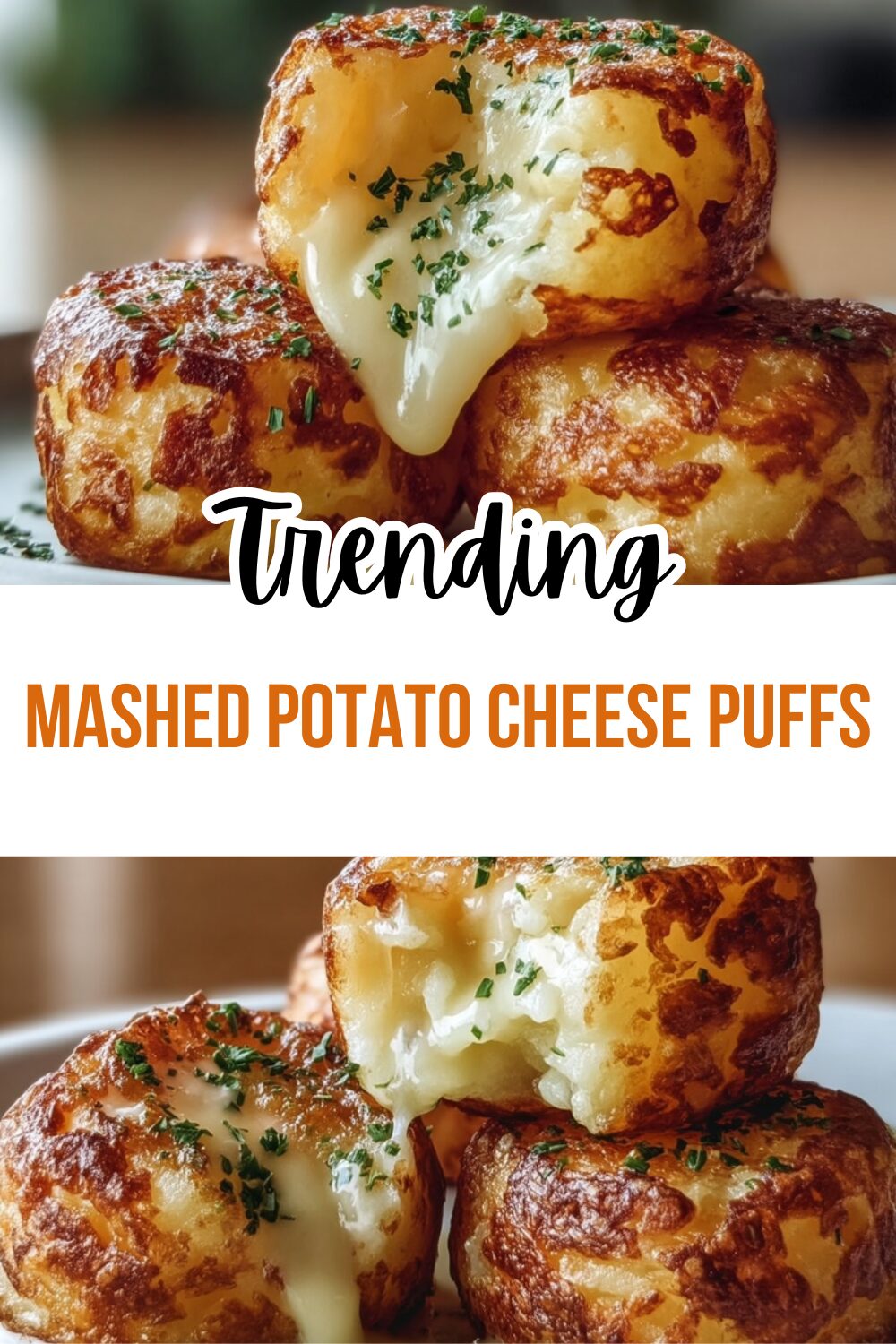 Mashed Potato Cheese Puffs