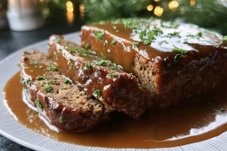 Meatloaf With Brown Gravy 16.Png