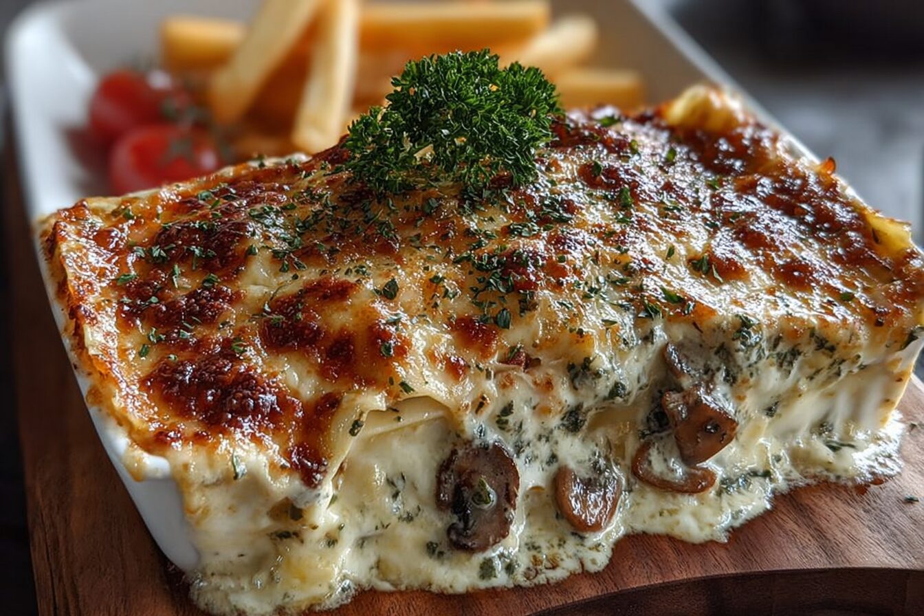 Mushroom Lasagna
