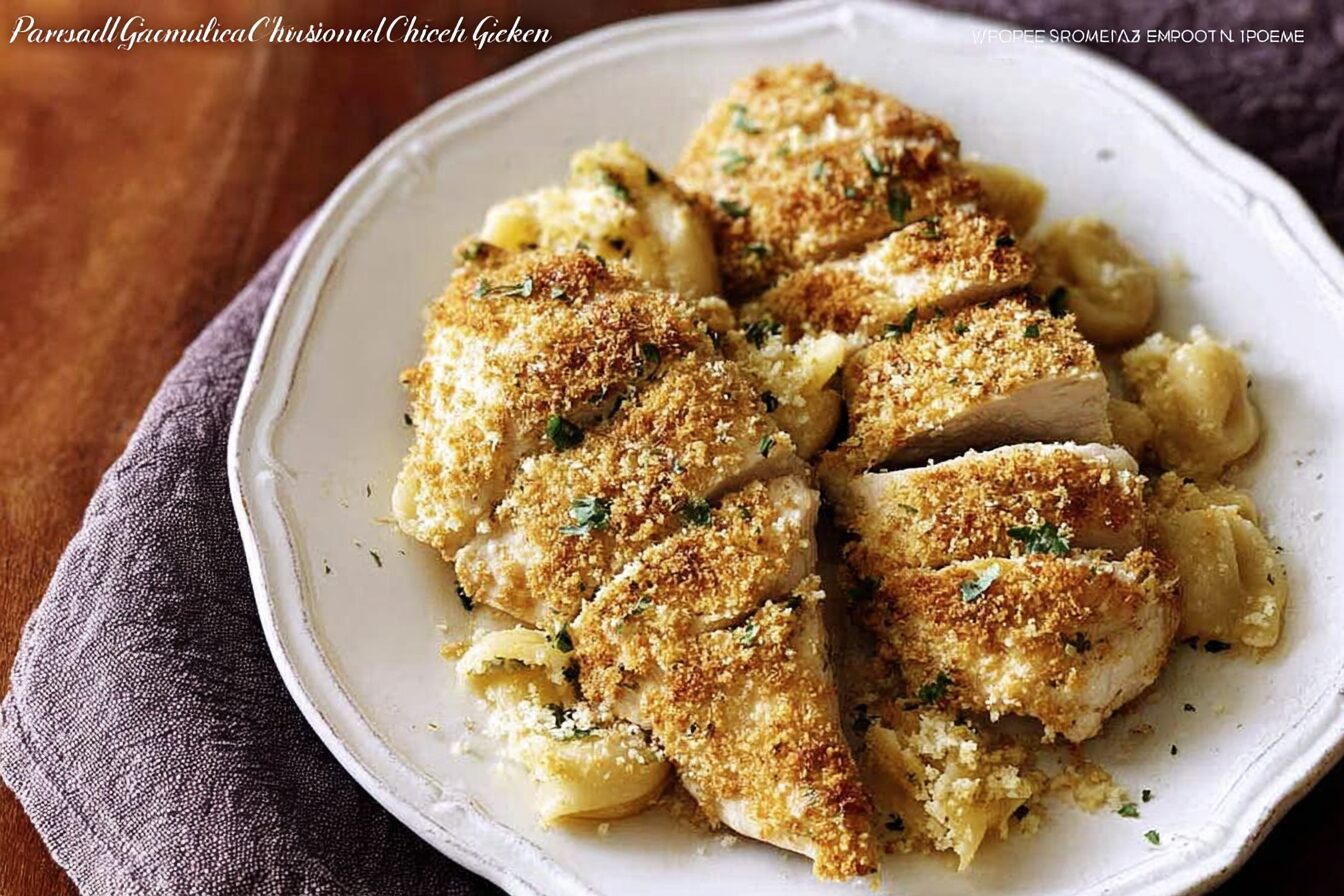 Parmesan Garlic Crusted Chicken