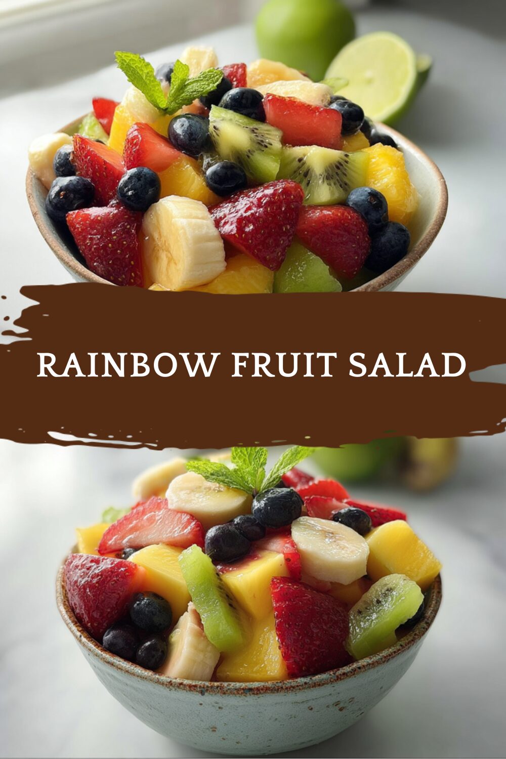 Rainbow Fruit Salad