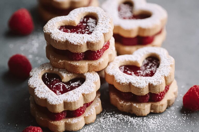 Raspberry Almond Linzer Cookies 64.Png