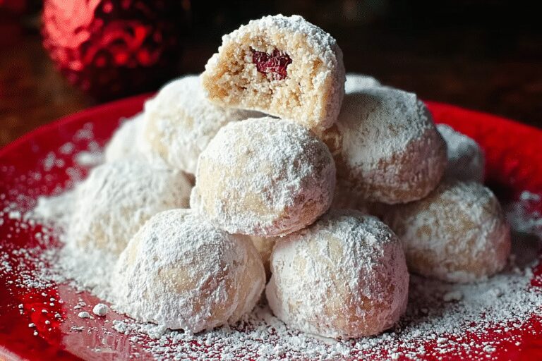 Raspberry Almond Snowball Cookies 79.Png