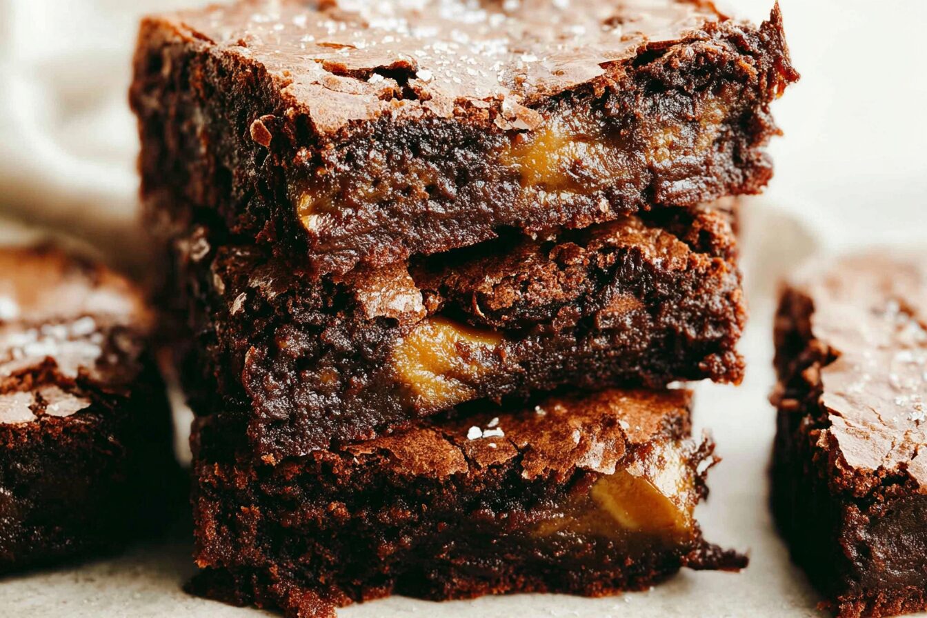 Salted Caramel Brownies