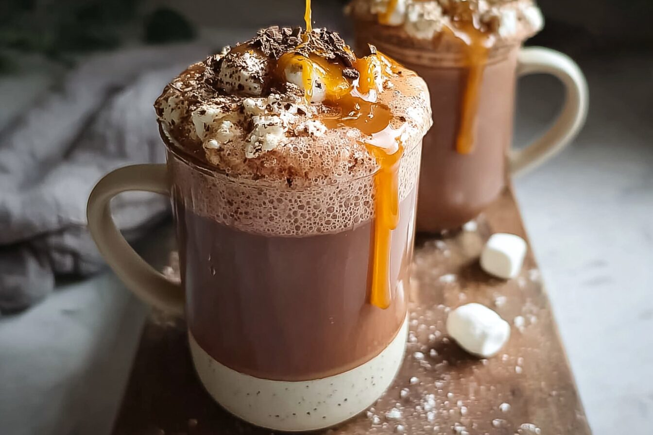 Salted Caramel Hot Chocolate