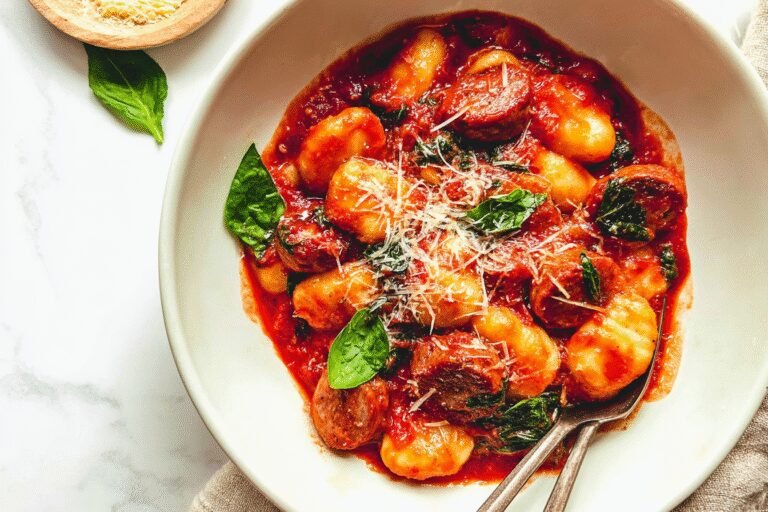 Sausage And Gnocchi Marinara 15.Png