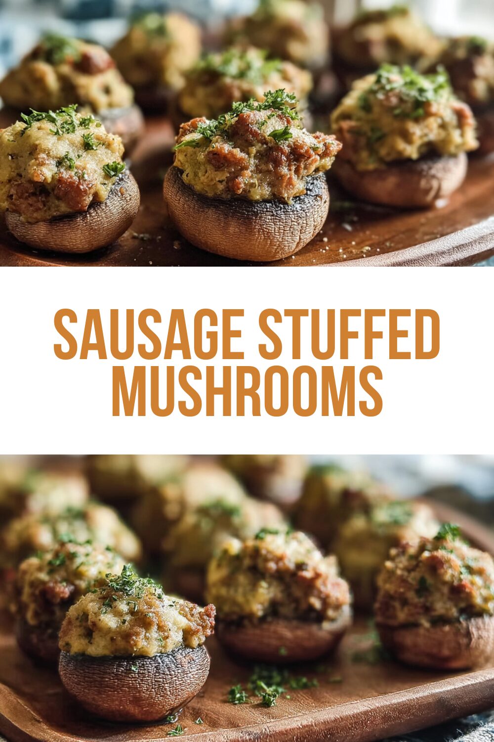 Sausage Stuffed Mushrooms