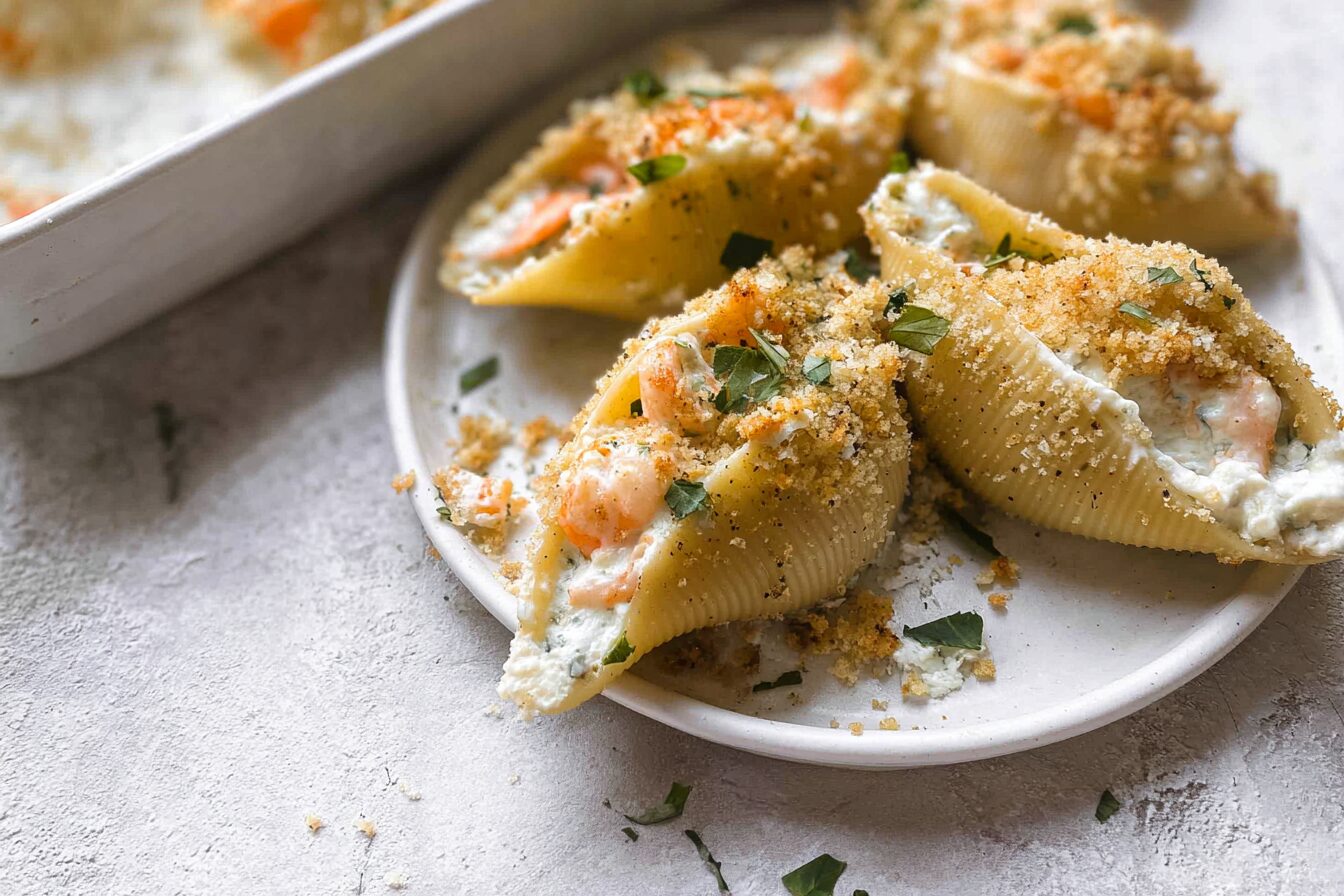 Seafood Stuffed Shells