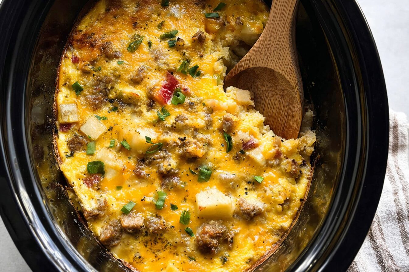 Slow Cooker Breakfast Casserole