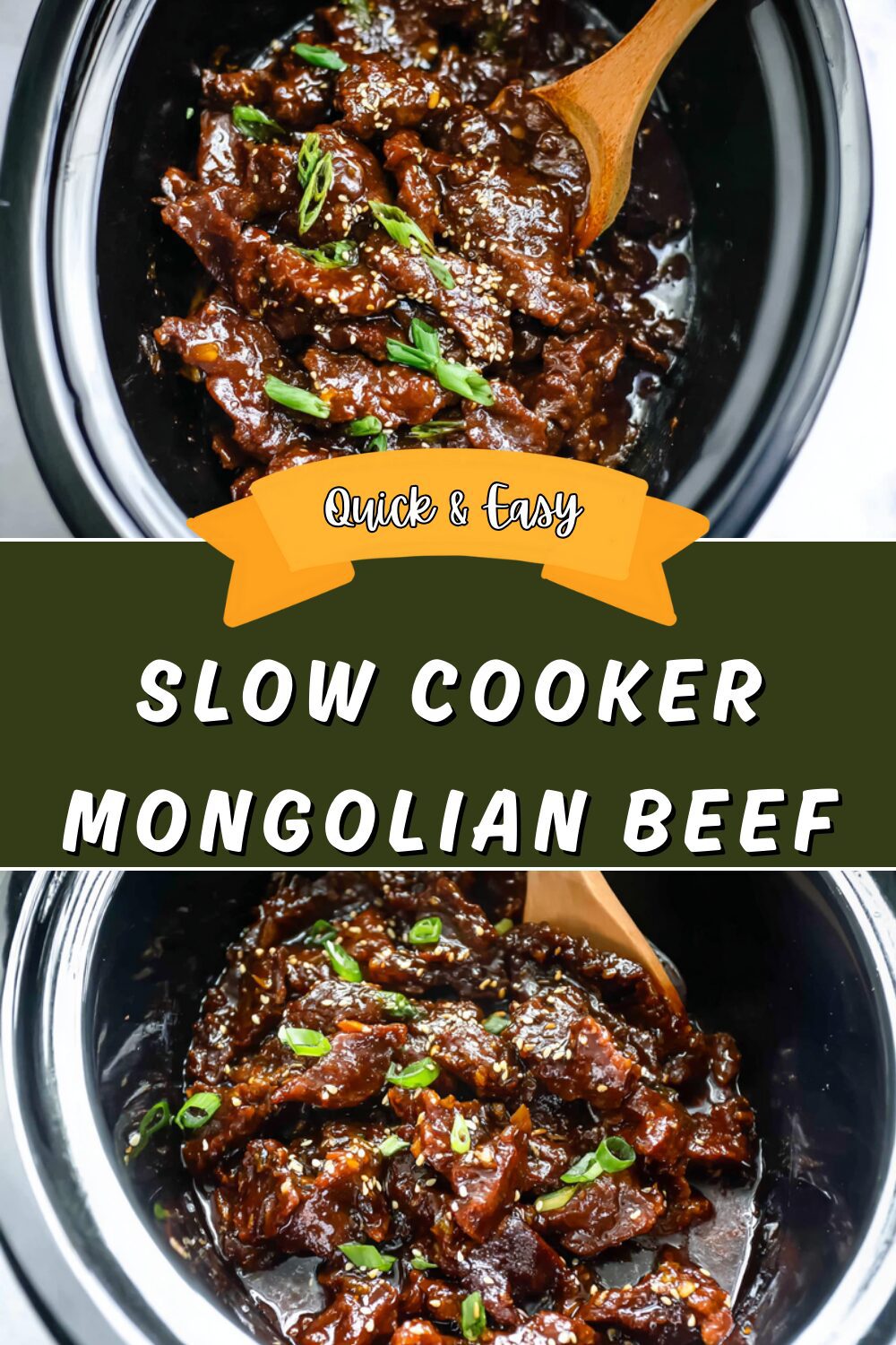 Slow Cooker Mongolian Beef