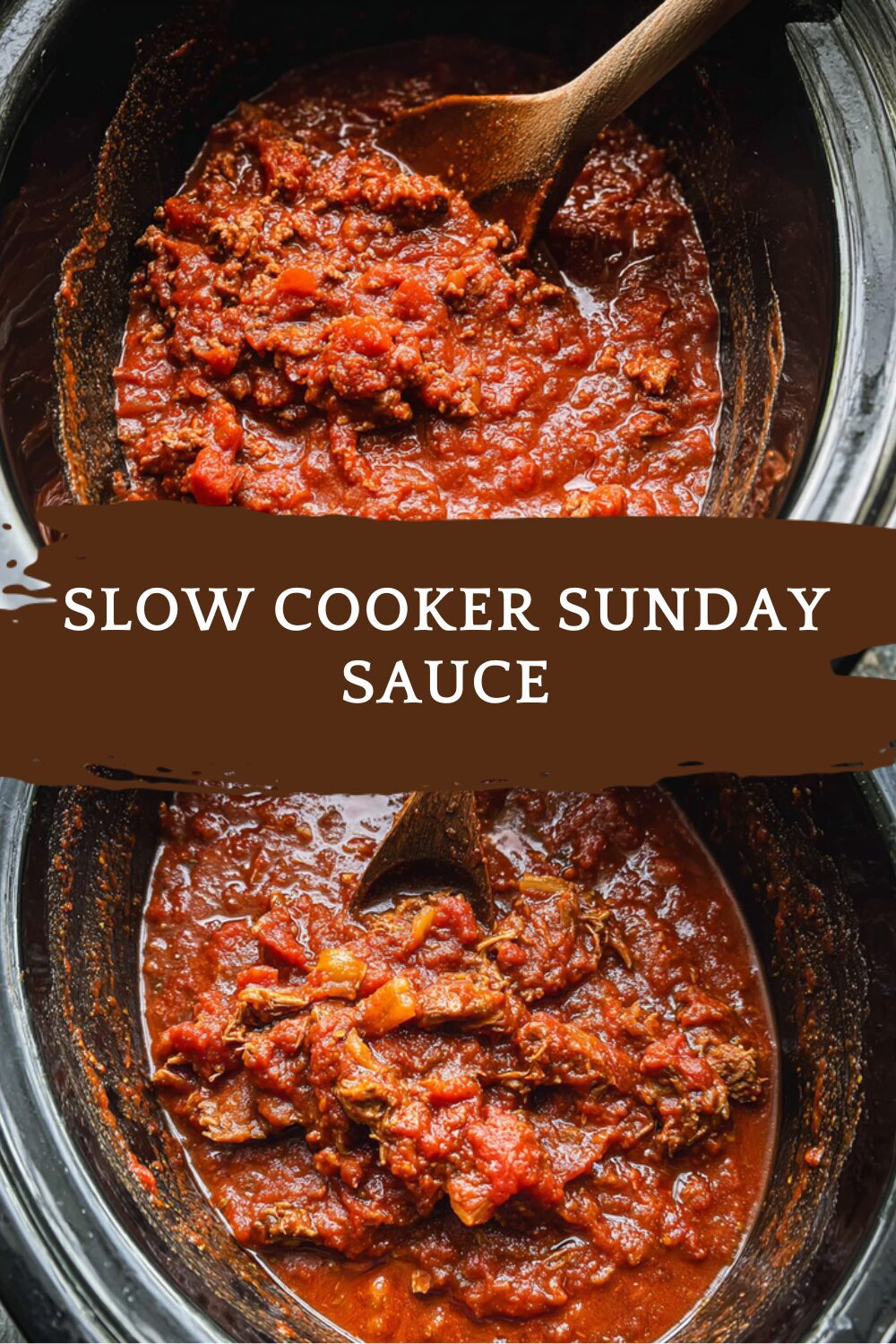 Slow Cooker Sunday Sauce