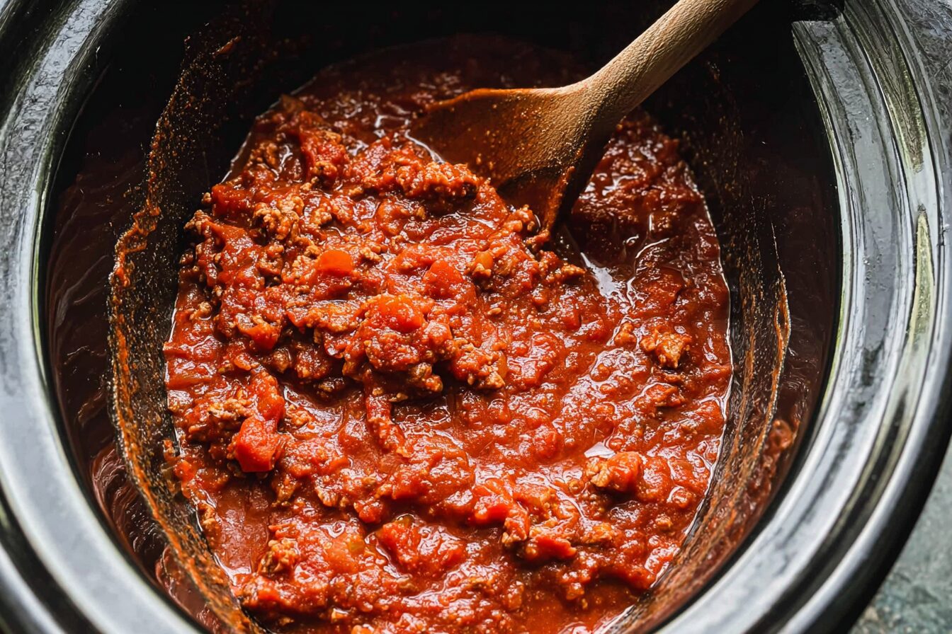 Slow Cooker Sunday Sauce