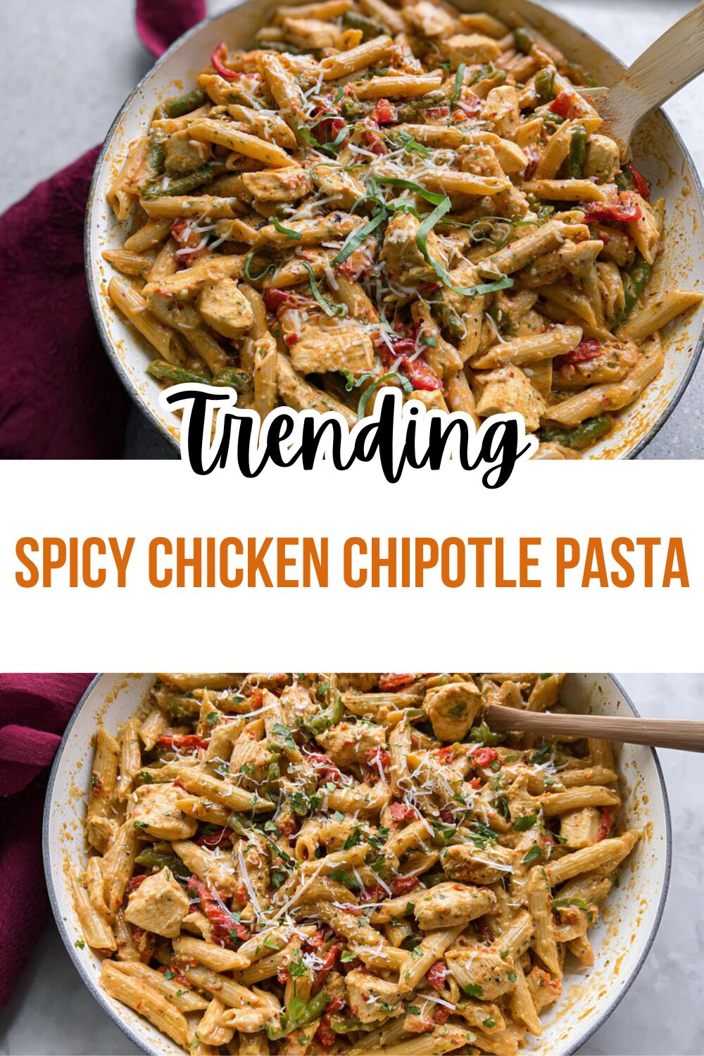Spicy Chicken Chipotle Pasta