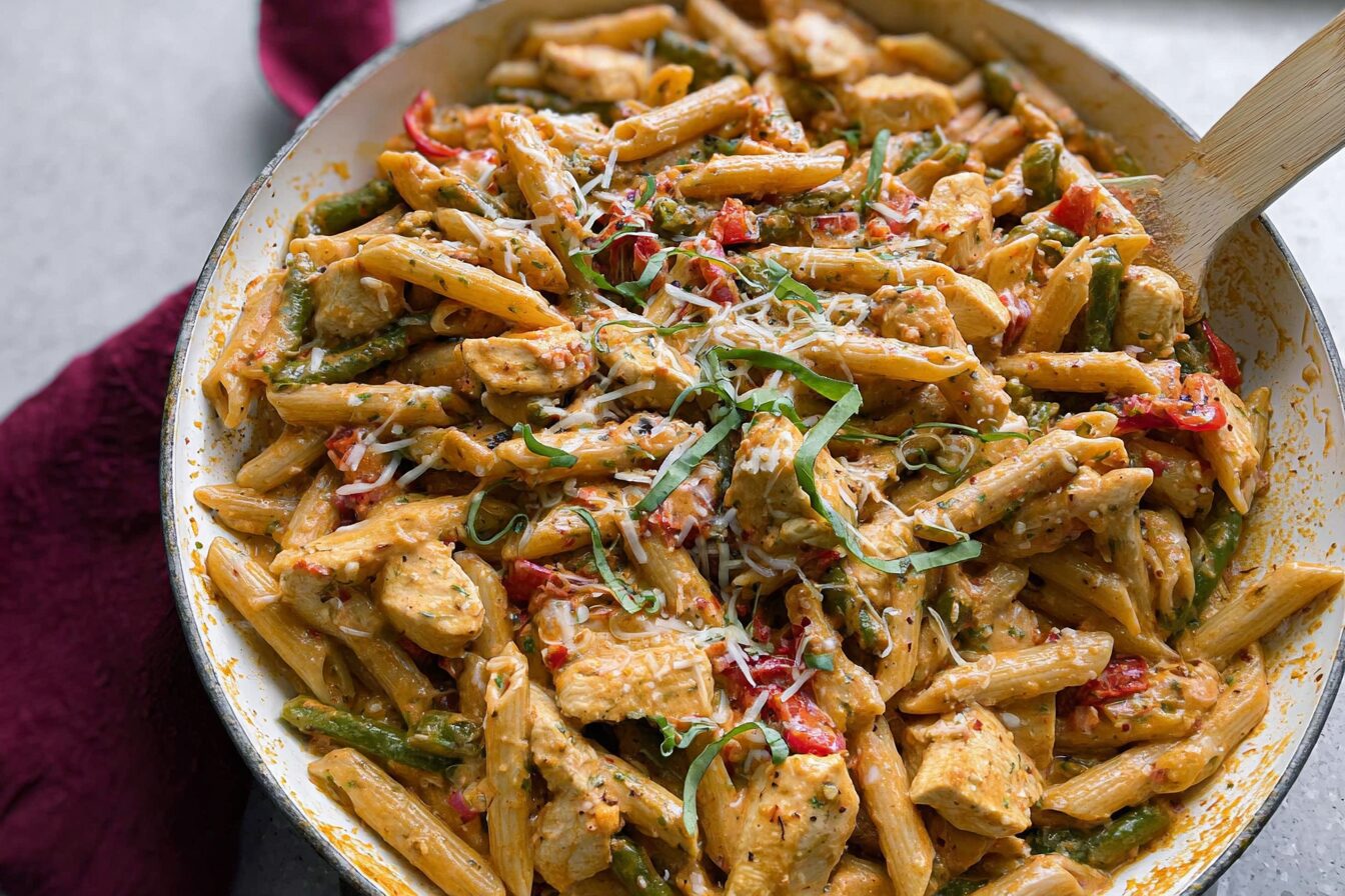 Spicy Chicken Chipotle Pasta