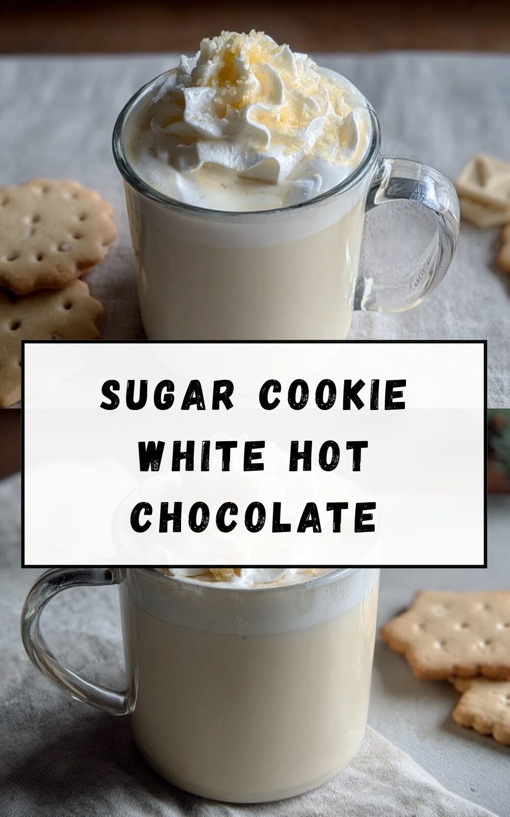 Sugar Cookie White Hot Chocolate