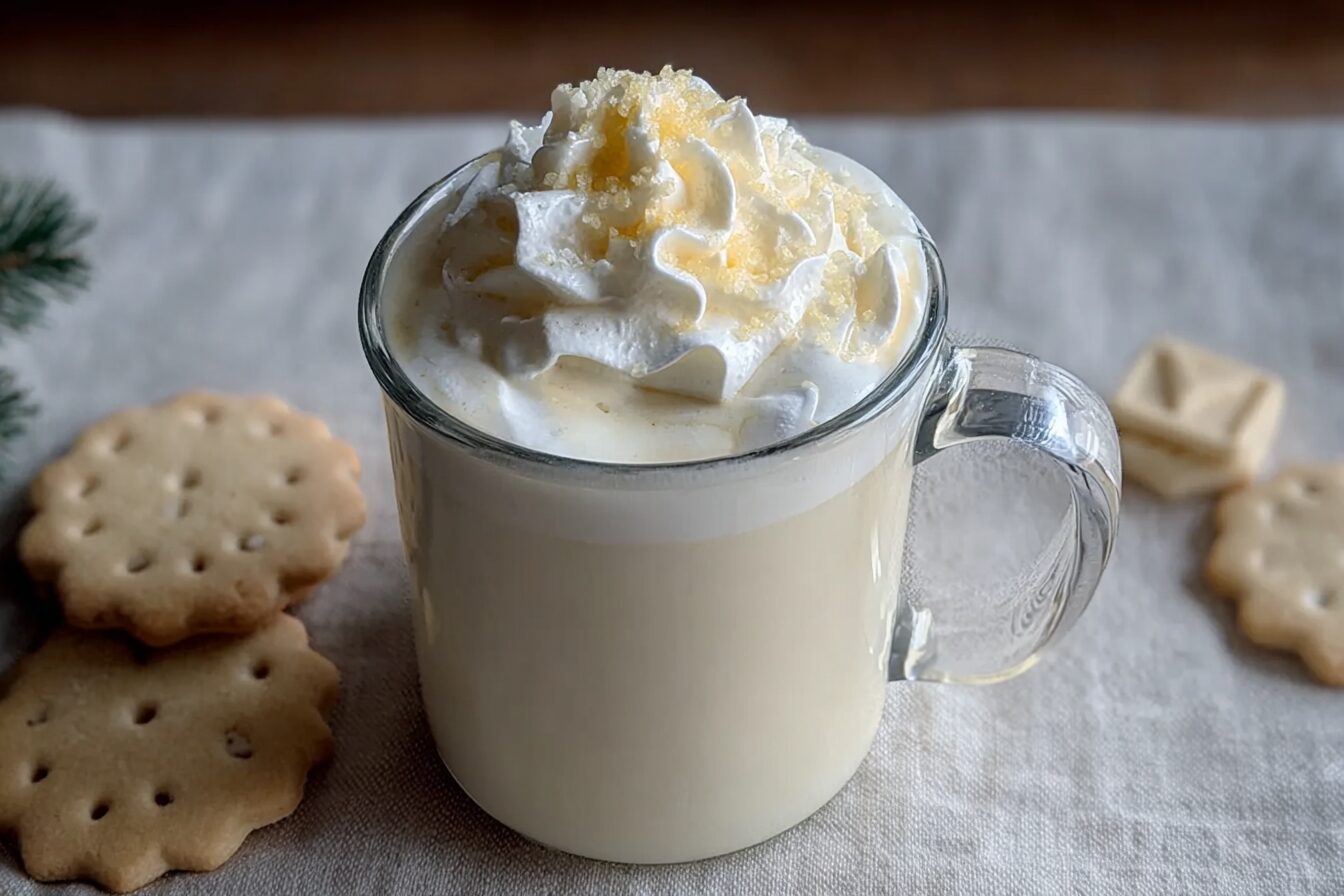 Sugar Cookie White Hot Chocolate