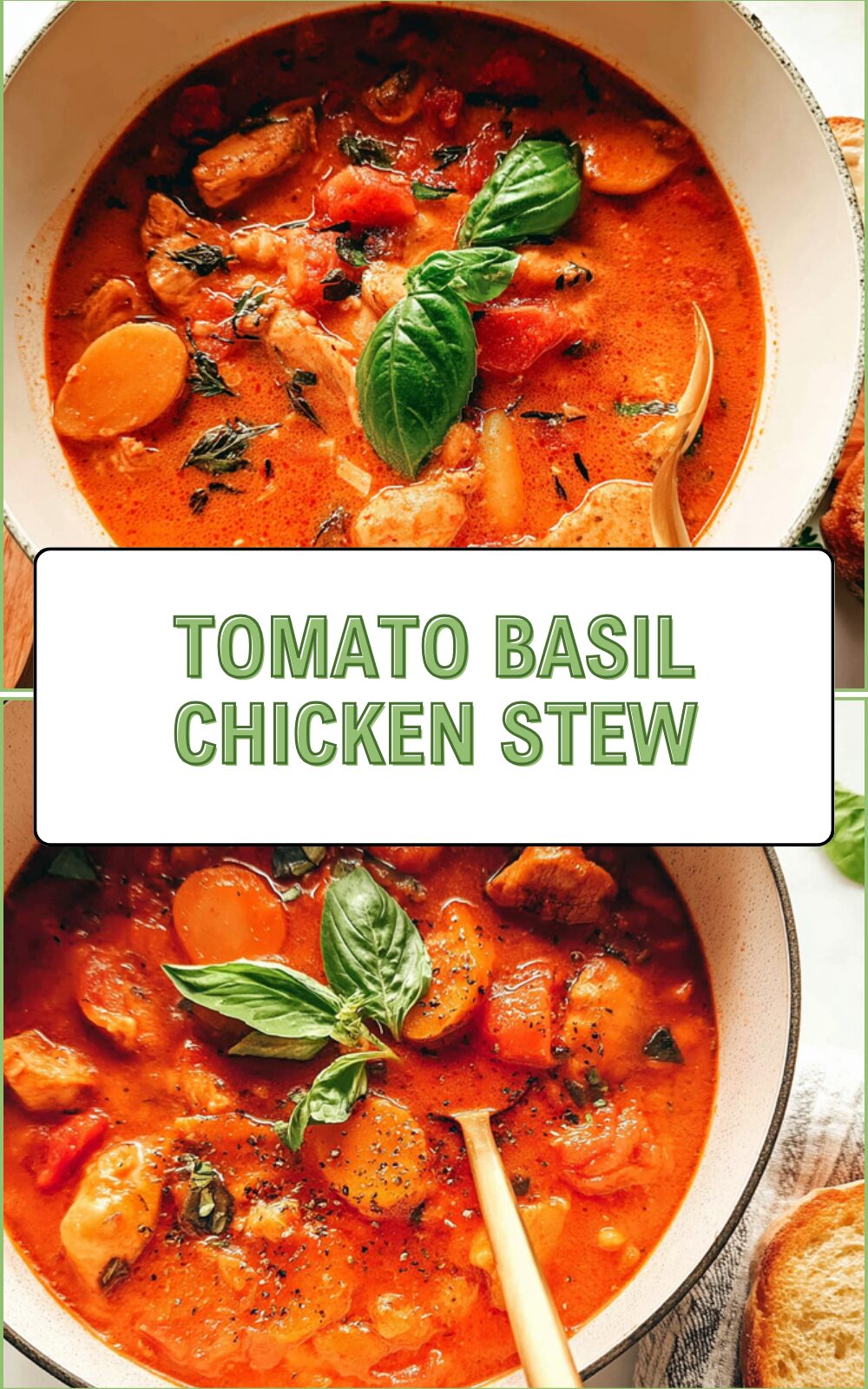 Tomato Basil Chicken Stew