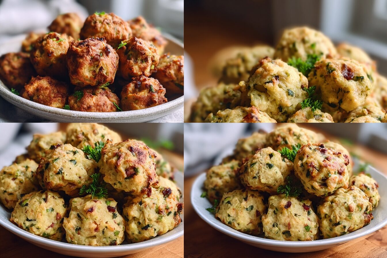 Turkey Stuffing Balls