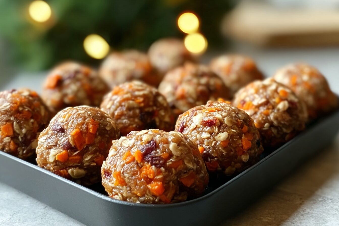 Beef Carrot Christmas Balls For Dogs
