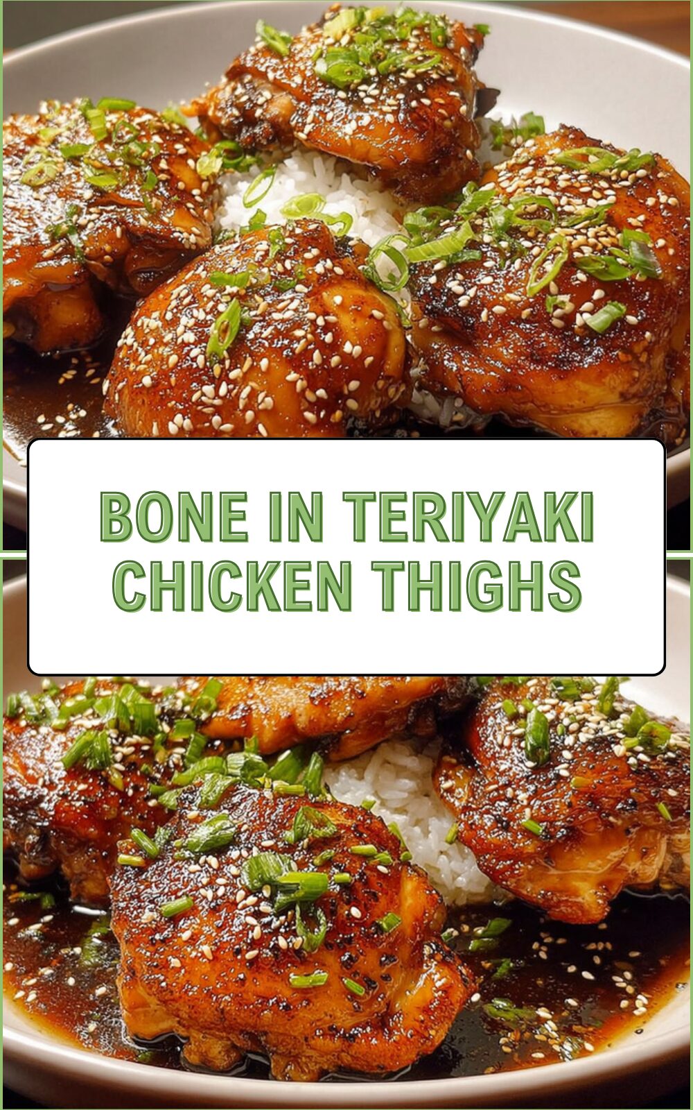 Bone In Teriyaki Chicken Thighs