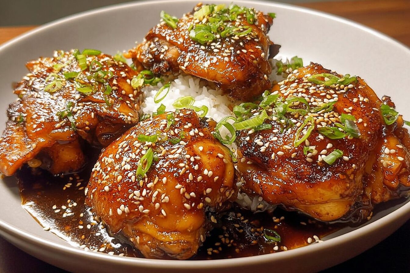 Bone In Teriyaki Chicken Thighs