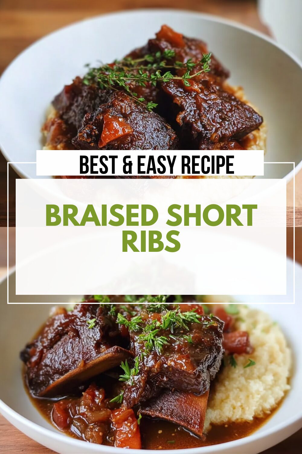 Braised Short Ribs