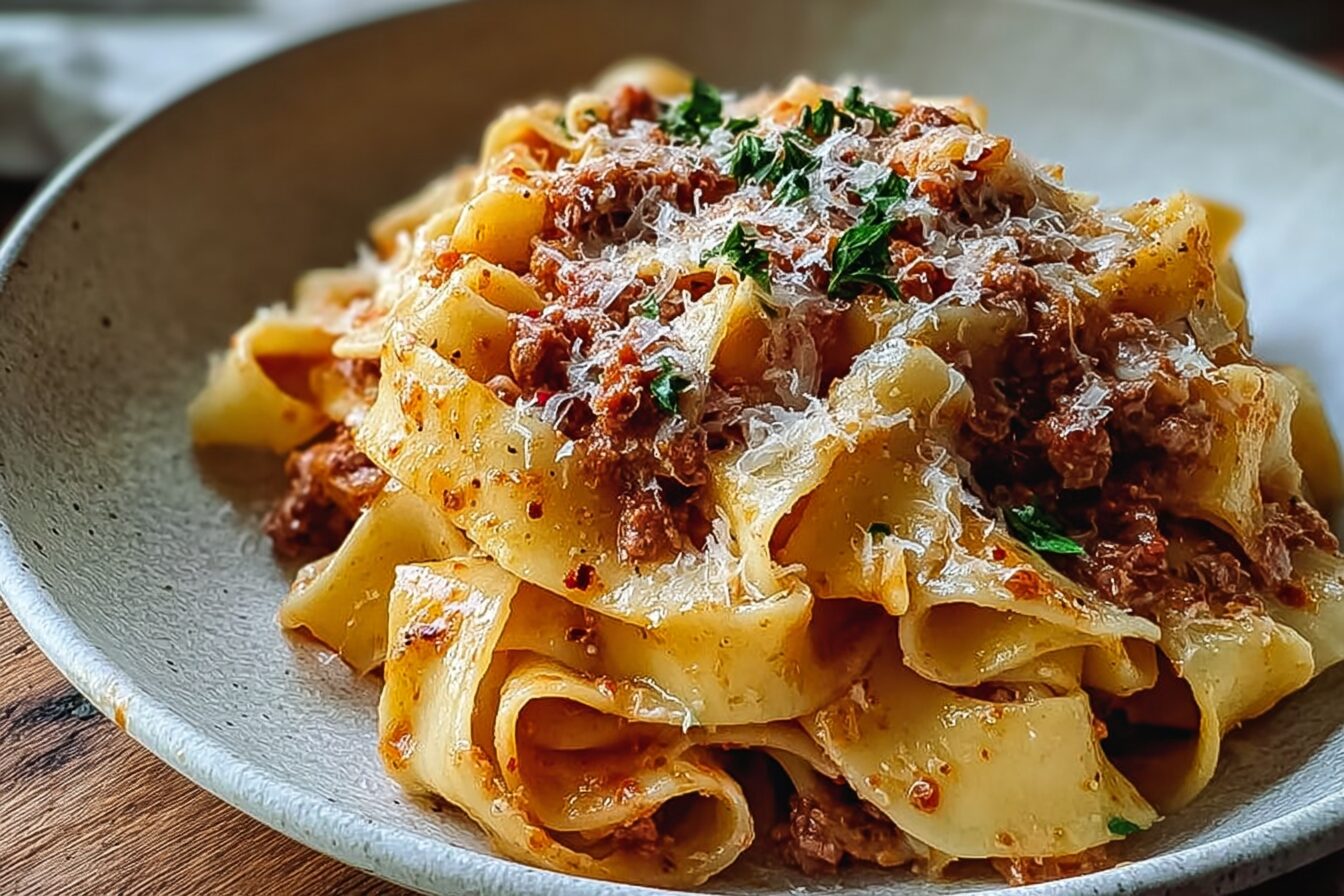 Calabrian Chili Pappardelle