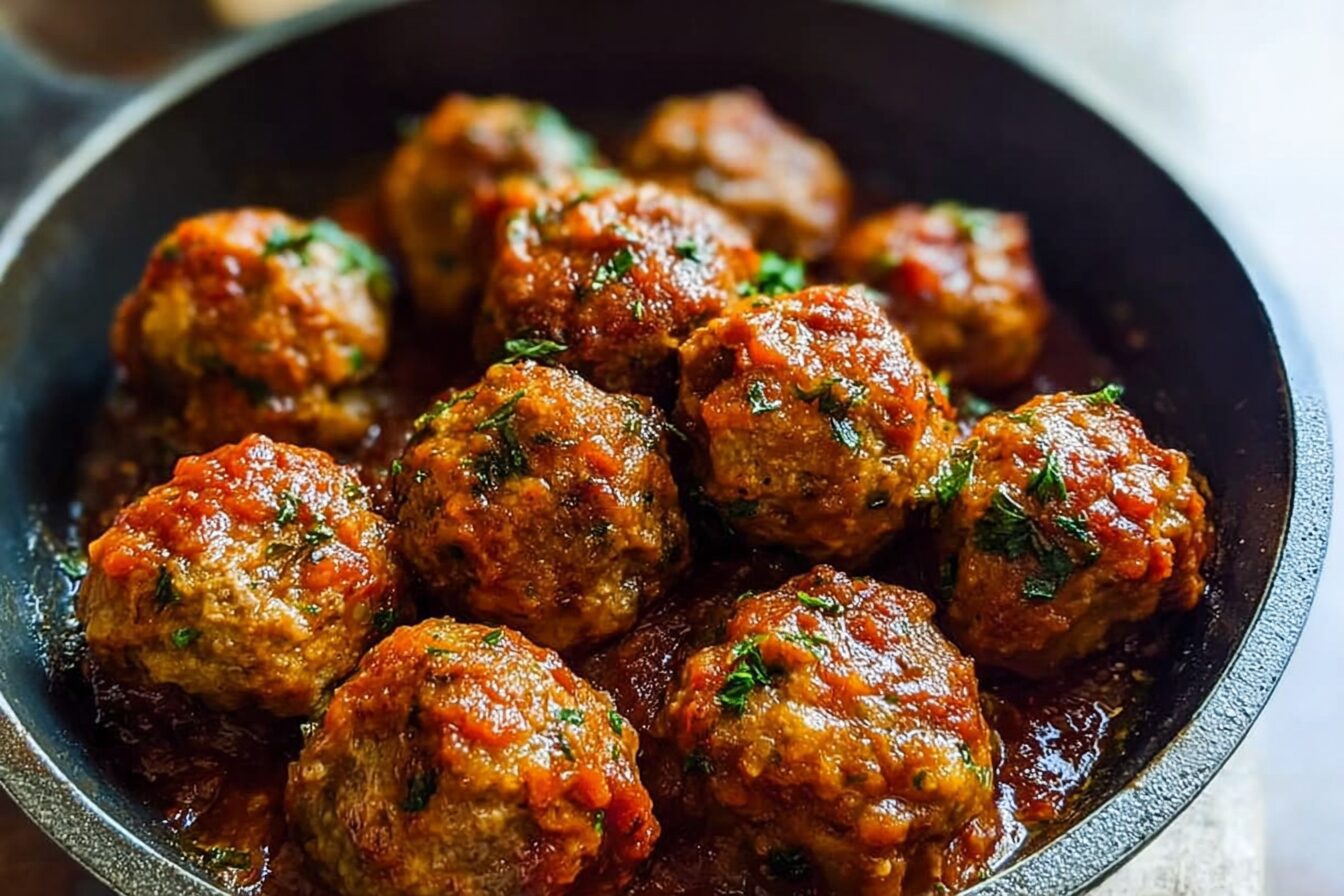 Calabrian Spicy Meatballs