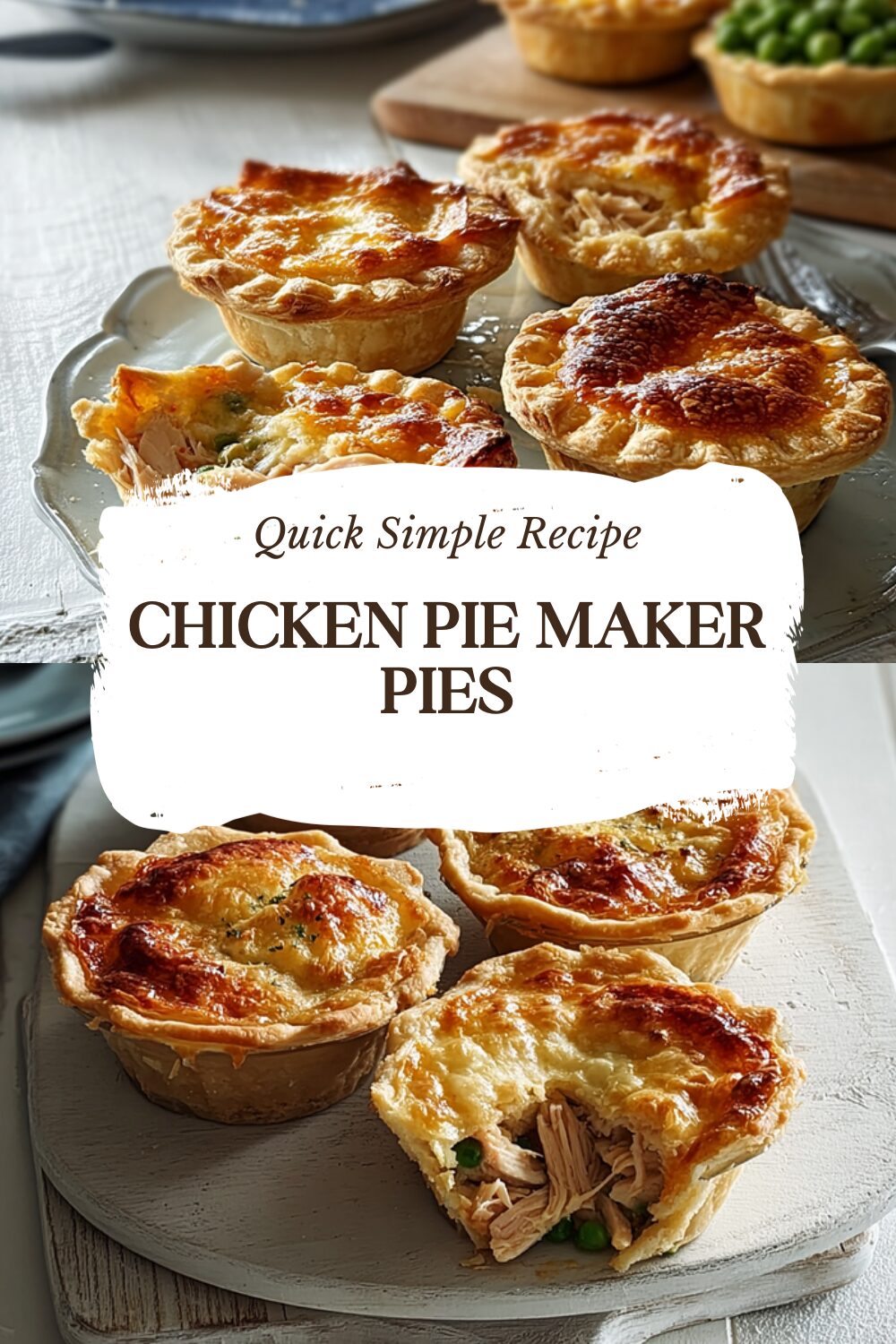 Chicken Pie Maker Pies