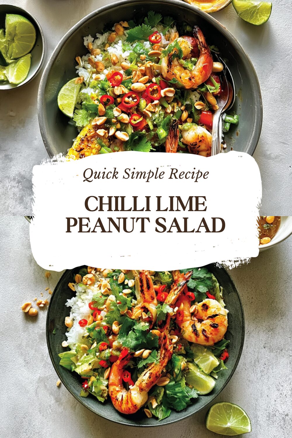 Chilli Lime Peanut Salad