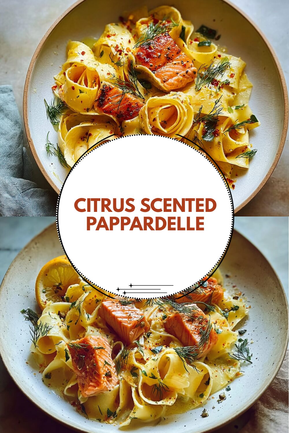 Citrus Scented Pappardelle