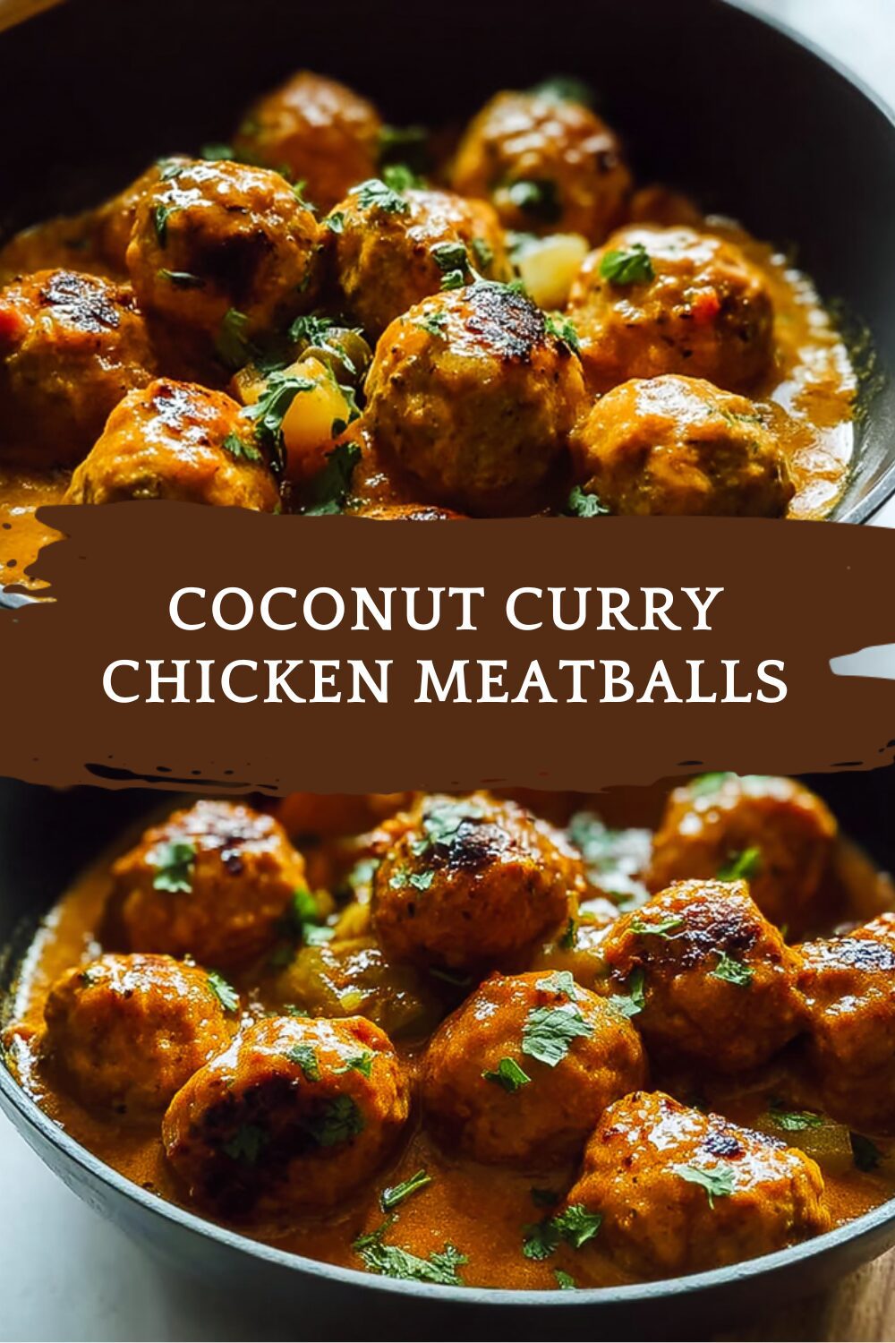 Coconut Curry Chicken Meatballs
