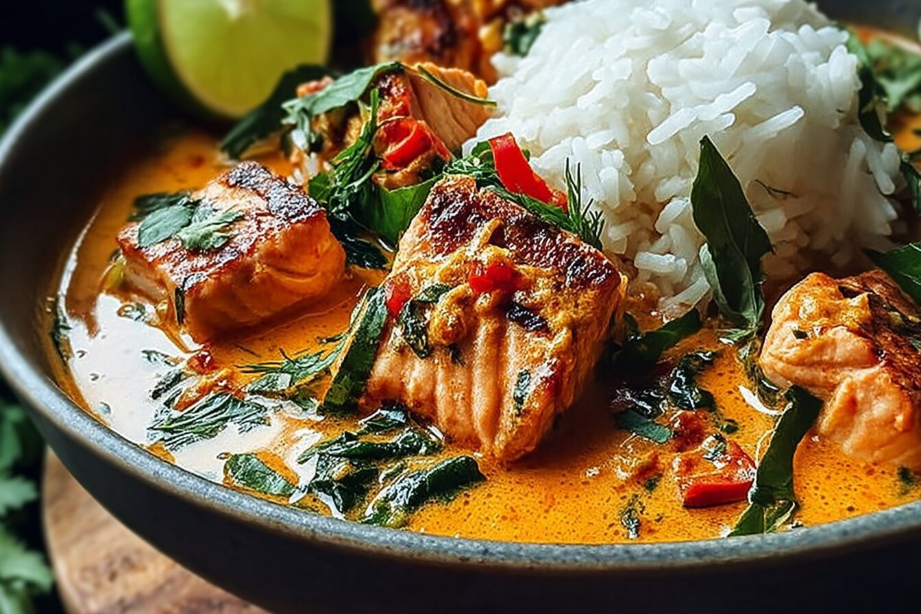 Coconut Salmon Curry