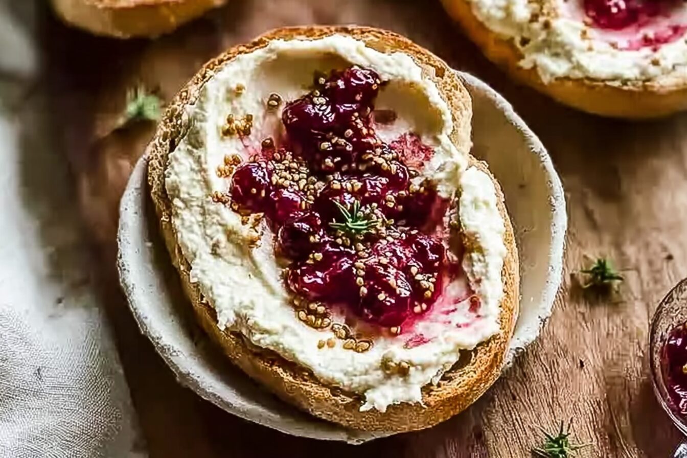 Cranberry Whipped Feta Dip