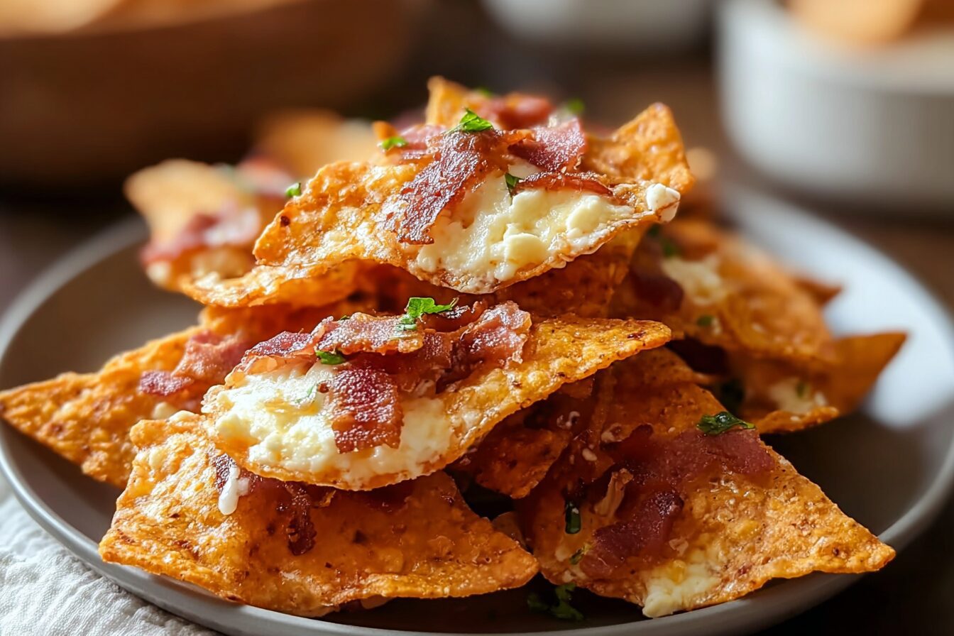 Cream Cheese Bacon Stuffed Doritos
