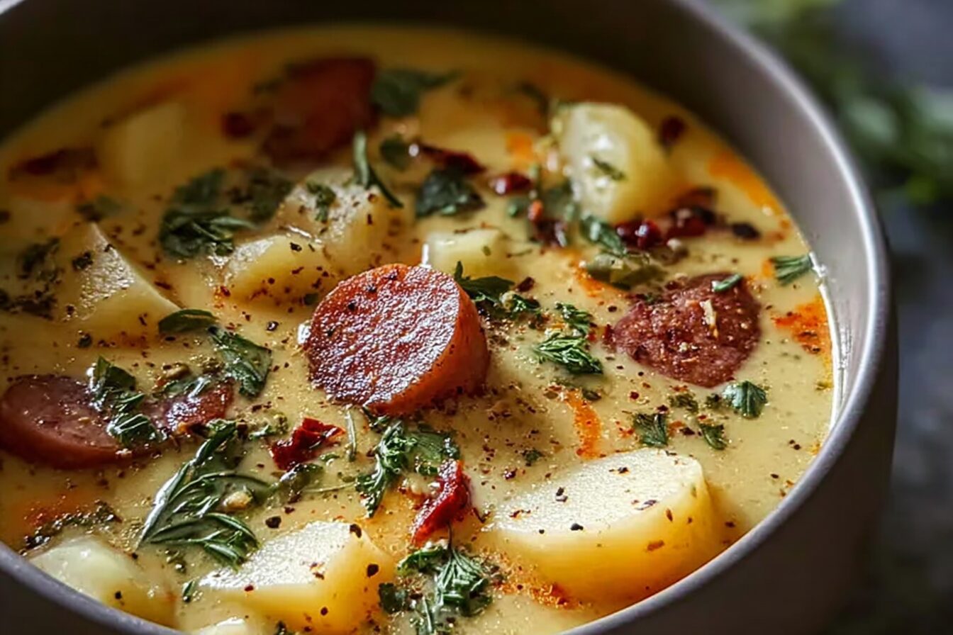 Creamy Cajun Potato Soup
