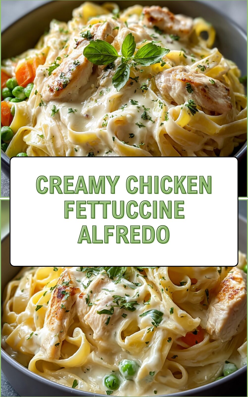 Creamy Chicken Fettuccine Alfredo